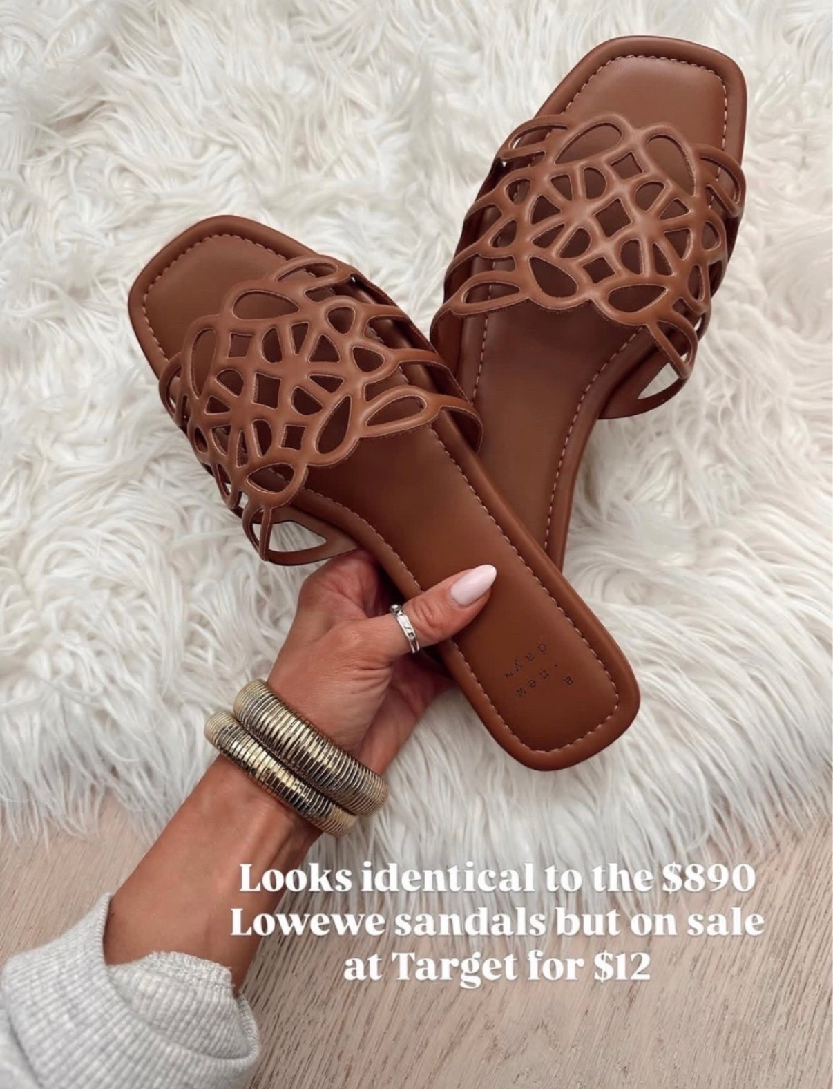 🤍Giving designer vibes for $12 vs $890

#LTKSaleAlert #LTKgrwm #LTKmomlife