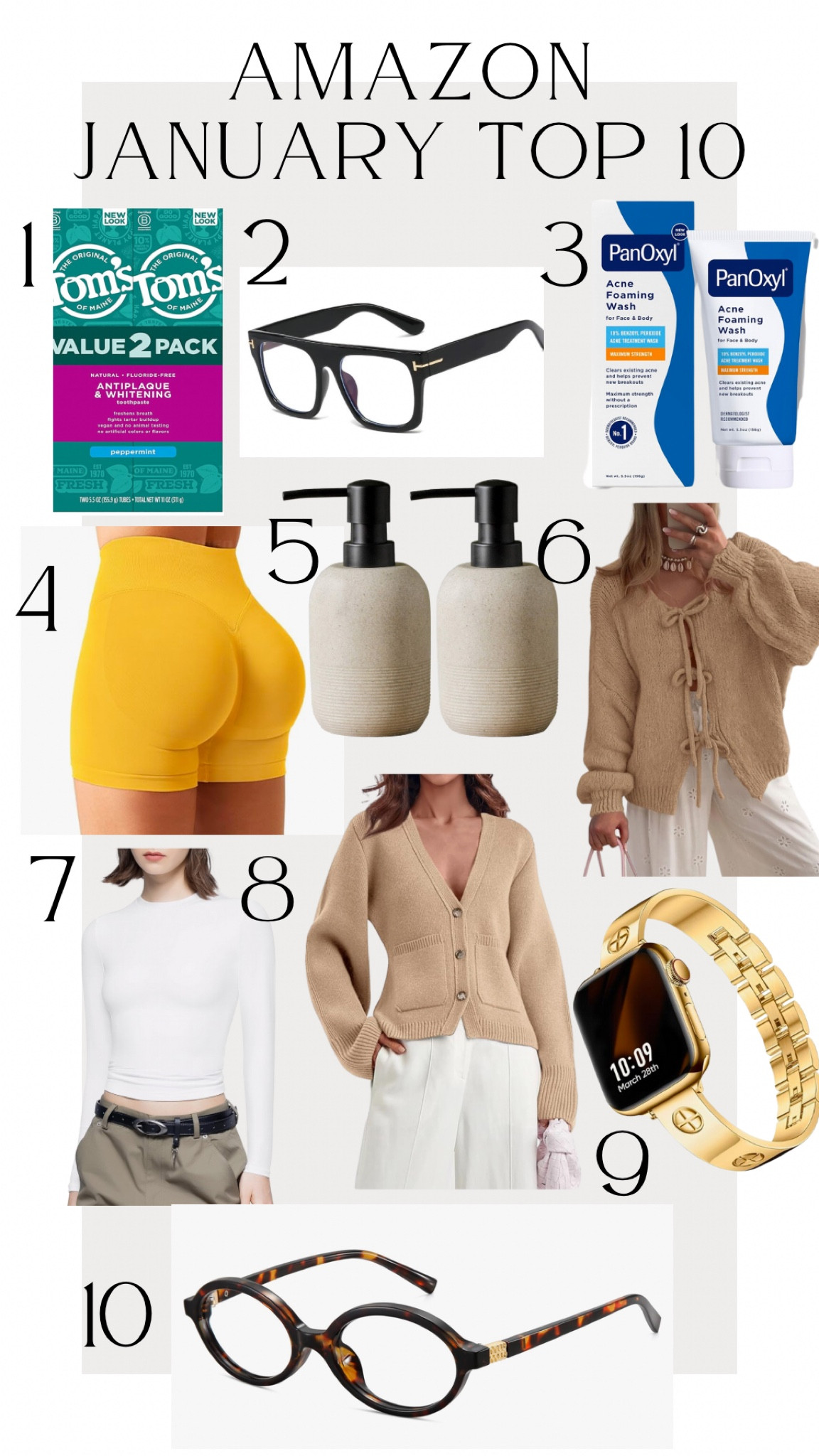 Amazon’s top 10 best sellers in January 

#LTKHome #LTKStyleTip #LTKFindsUnder50