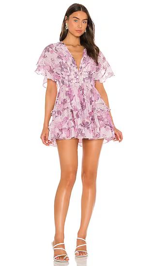 Tate Mini Dress in Lyla Tropical Floral | Revolve Clothing (Global)