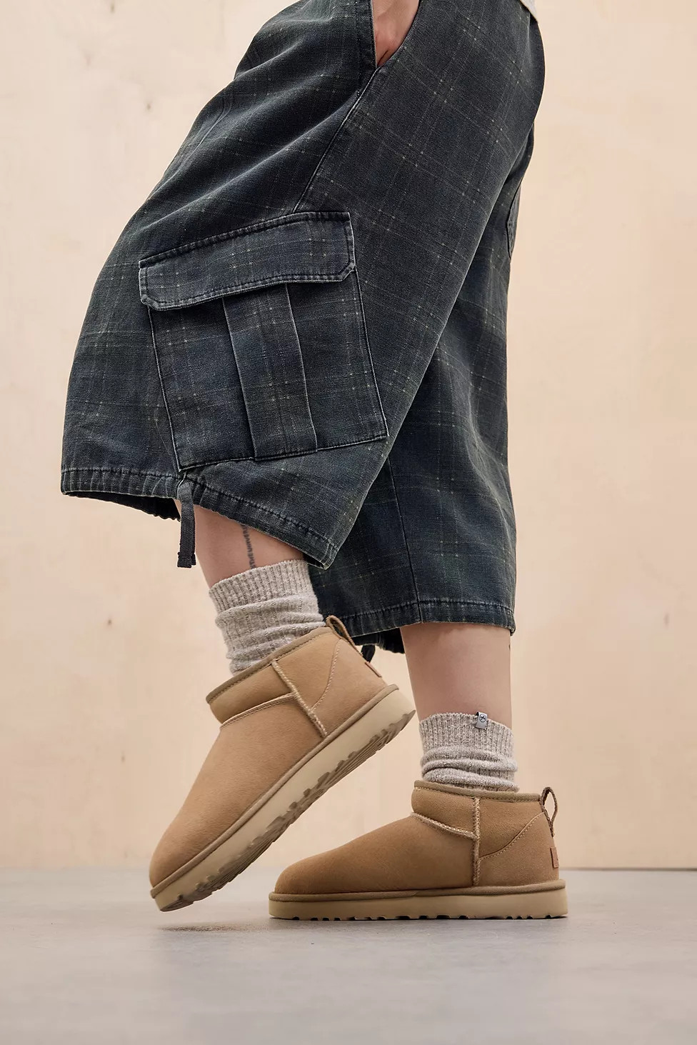 UGG Sand Classic Ultra-Mini Boots | Urban Outfitters UK