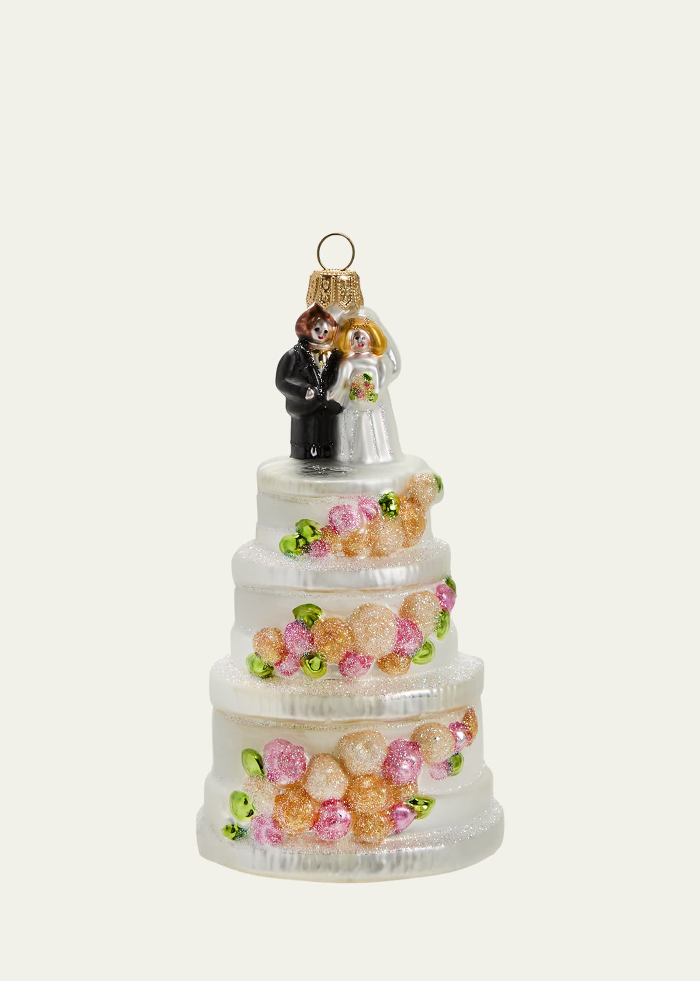 Bergdorf Goodman Wedding Cake Couple Christmas Ornament | Bergdorf Goodman