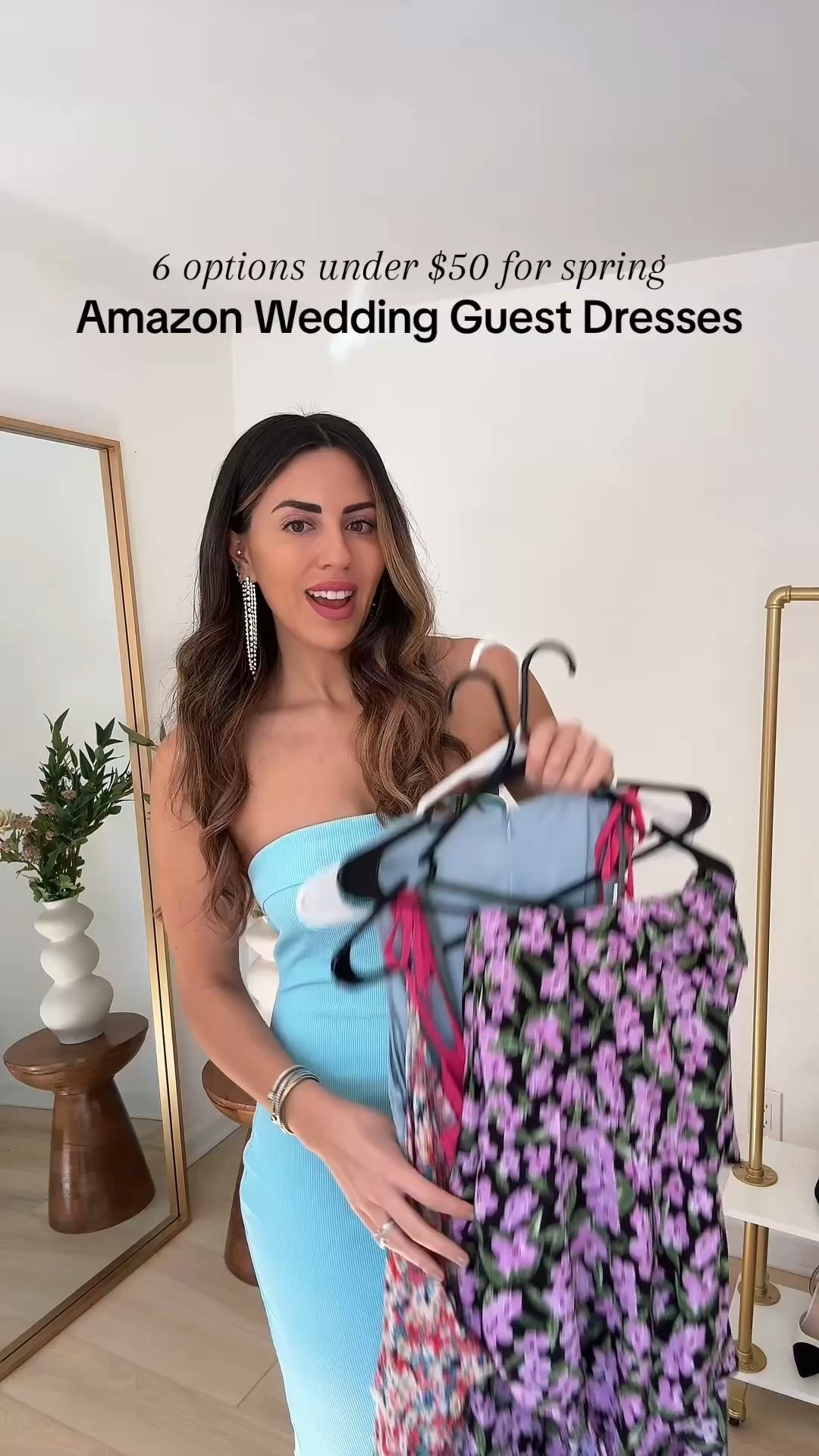 Amazon wedding guest dresses (wearing size small in all of them!)

#LTKWatchNow #LTKFindsUnder50 #LTKWedding