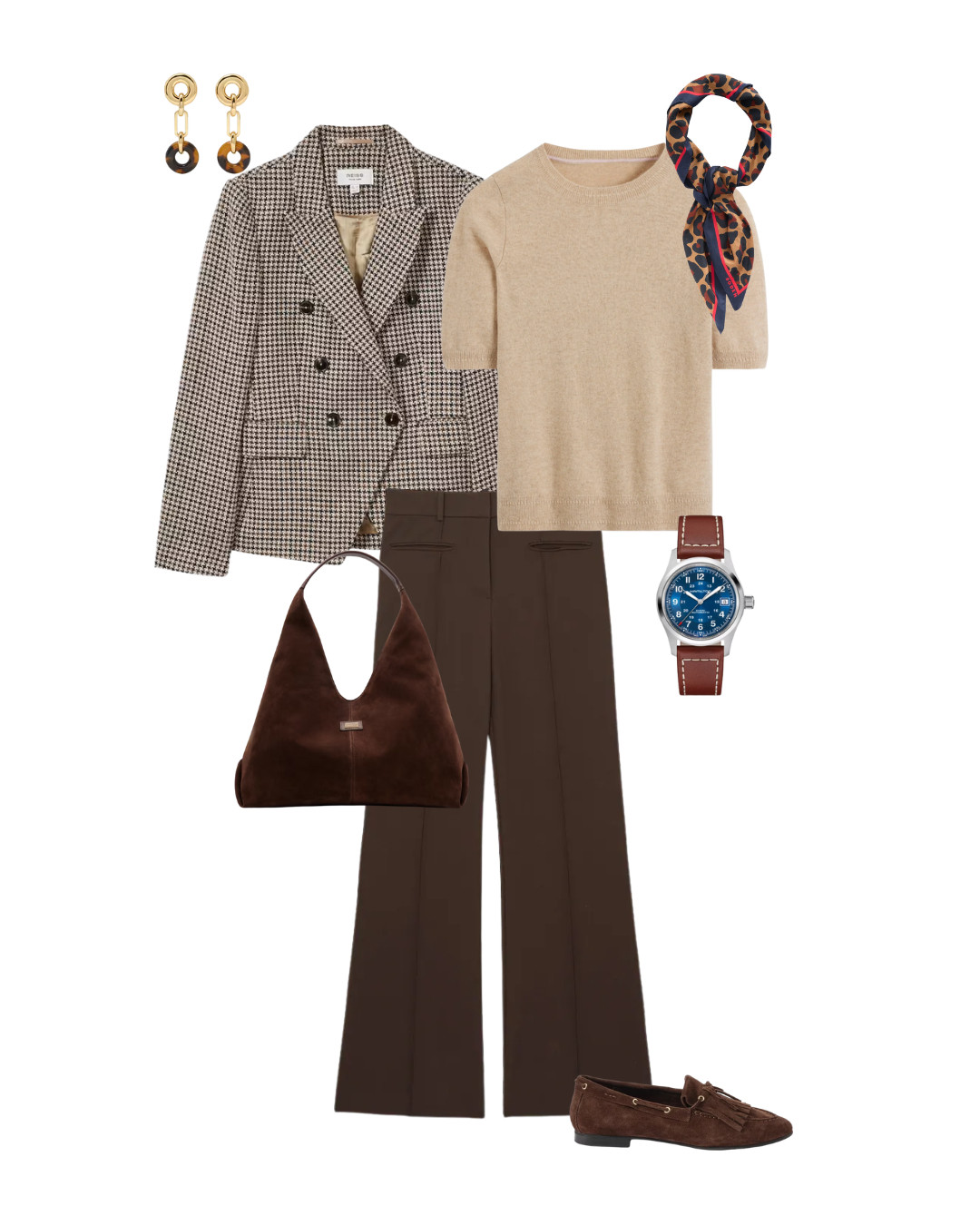 Create timeless autumn elegance with this modern classic outfit formula. Tailored trousers, quality knitwear, and structured blazer for sophisticated women over 50. Effortless style for lunch appointments and cultural events. 

 #LTKautumn #LTKover50style #LTKstyletip