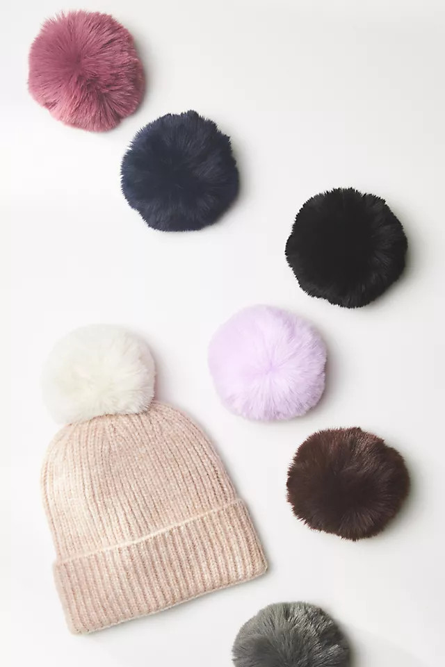 Pick-A-Pom Faux Fur Topper | Anthropologie (US)