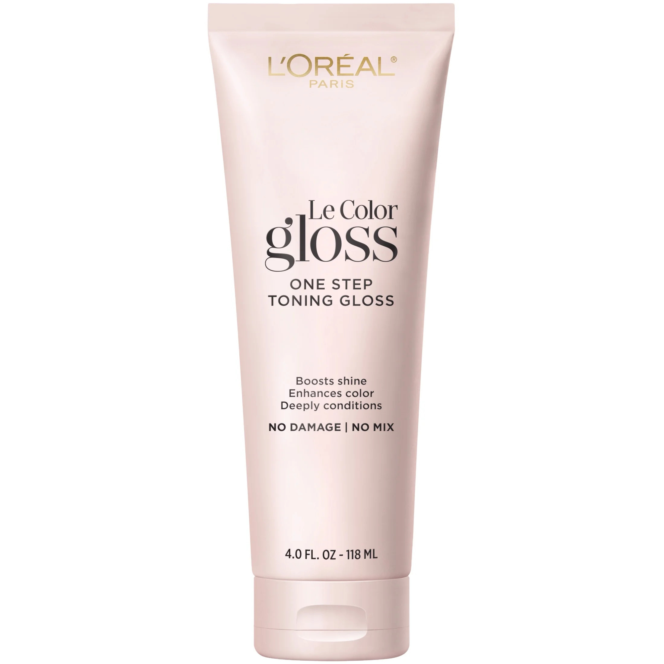 L'Oreal Paris Le Color Gloss In-Shower Toning Gloss Hair Color, Silver, 4 fl oz | Walmart (US)