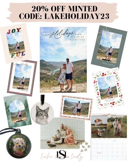Use code LAKEHOLIDAY23 for 20% off Minted holiday cards and gifts! Sale 

#LTKHoliday #LTKHolidaySale #LTKGiftGuide
