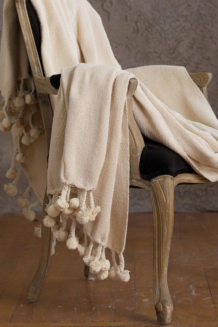 Claire Cotton Throw - Tan | Nordstrom Rack