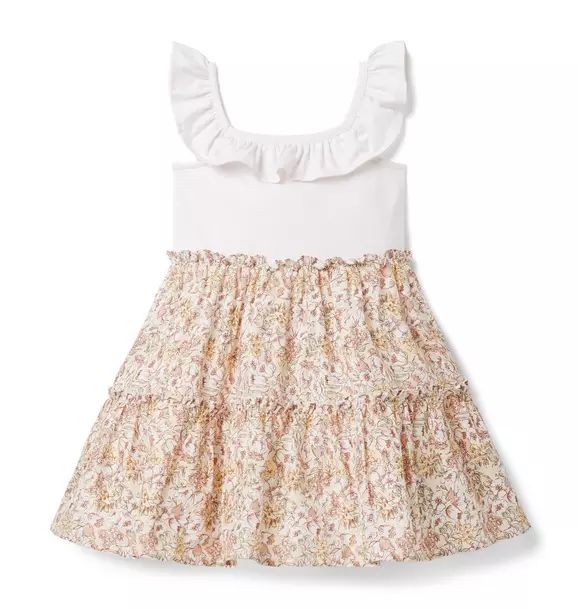 Floral Ruffle Tiered Dress | Janie and Jack