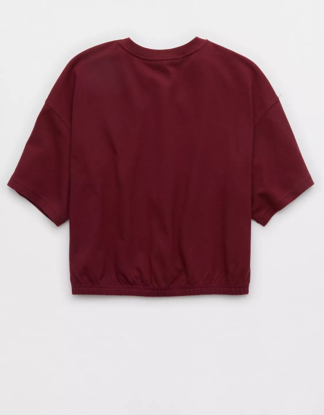 OFFLINE By Aerie Pique Henley Short Sleeve T-Shirt | Aerie