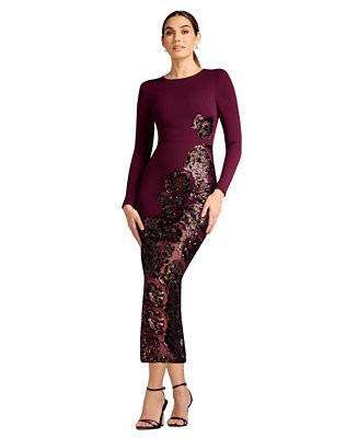 Women's Mara Bodycon Long Sleeve Dress | Macy's