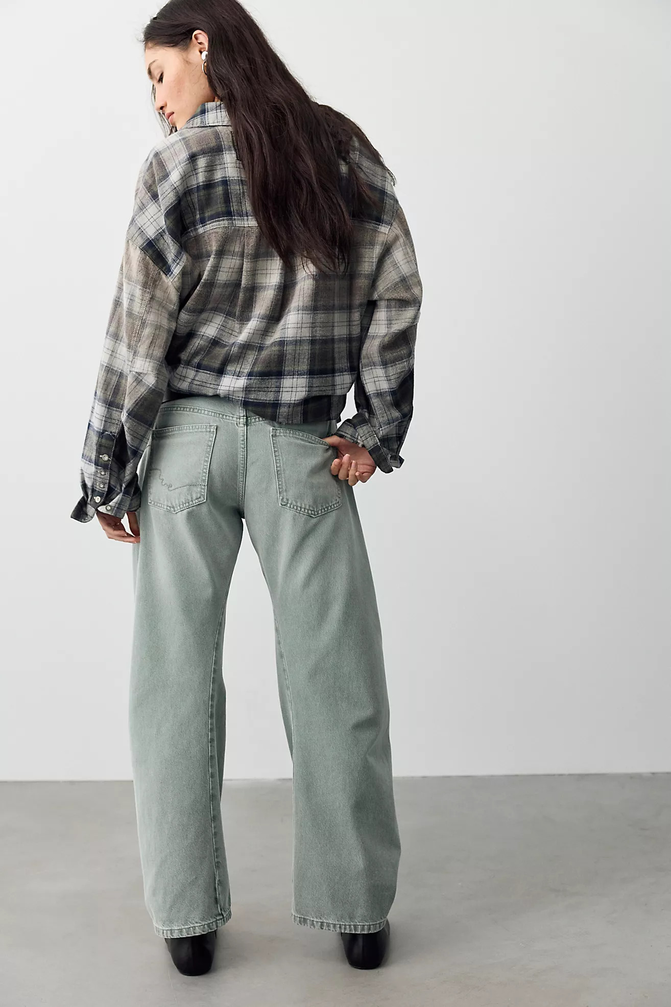 We The Free Fable Low-Rise Twisted Bowed Jeans | Free People (Global - UK&FR Excluded)