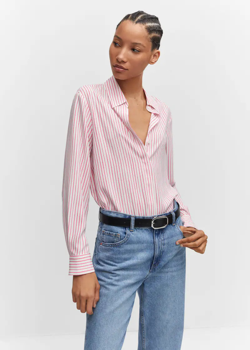 Recherche: Chemise rose (41) | Mango France | MANGO (FR)
