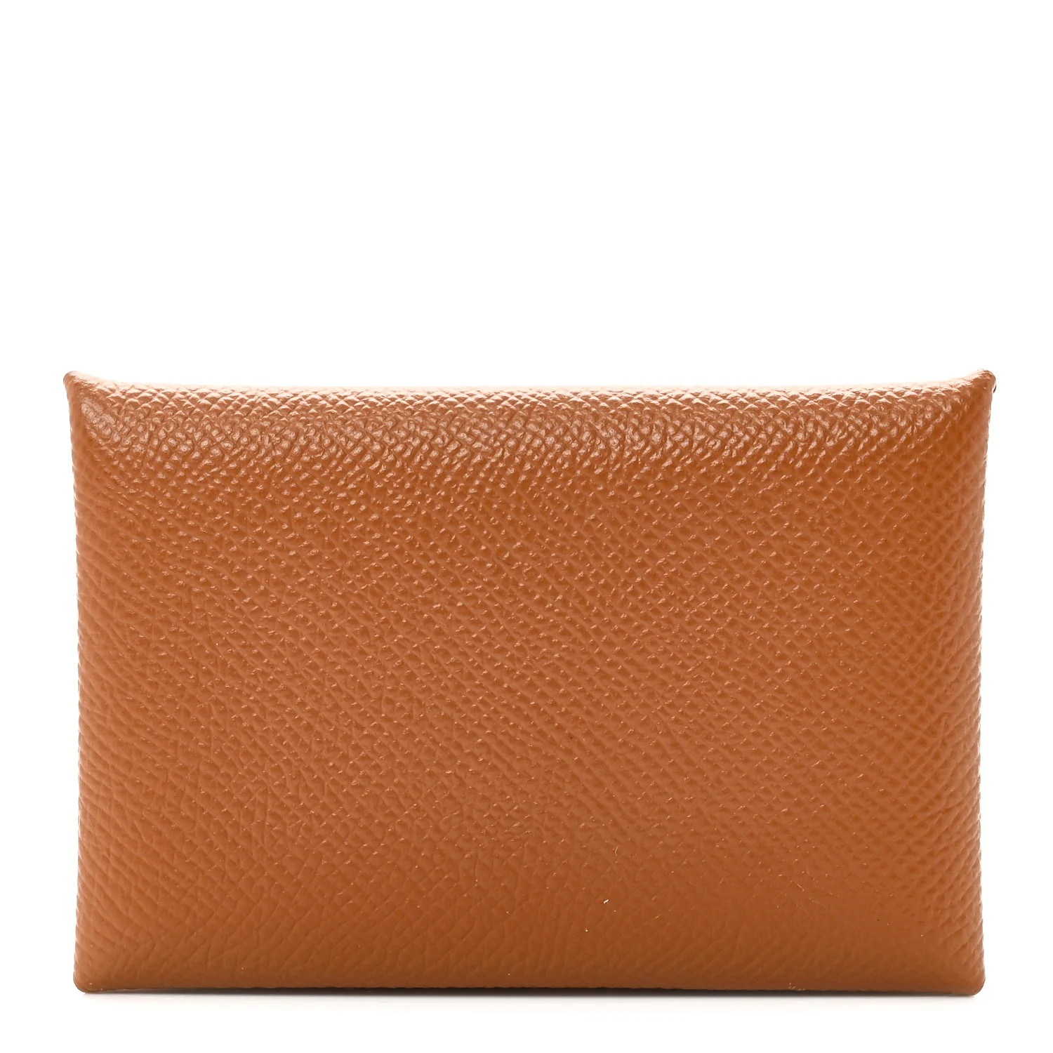 Epsom Calvi Card Case Gold | FASHIONPHILE (US)