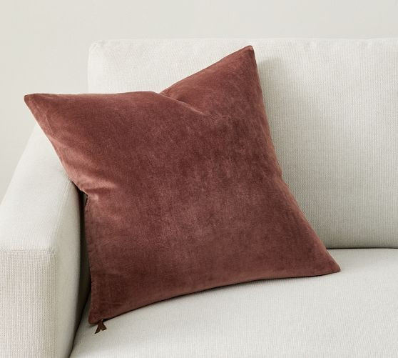 Everywhere Velvet Pillow Cover | Pottery Barn (US)