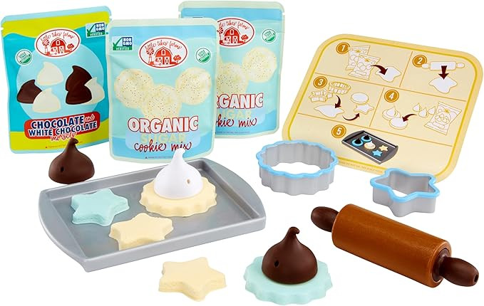 Little Tikes Creative Chefs Cookie Kit with Make-It Mix Play Sand, 11 Accessories, Realistic Pret... | Amazon (US)
