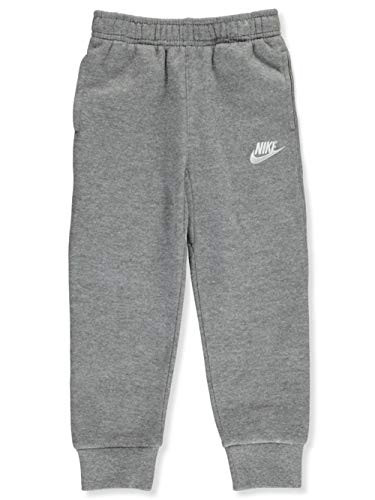 Nike Club Fleece Rib Cuff Pants (Little Kids) Carbon Heather | Amazon (US)
