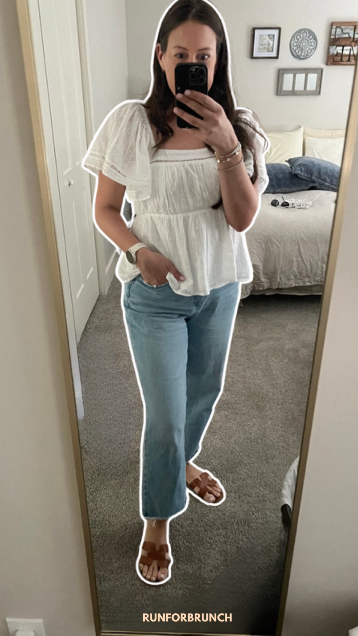 These jeans are so comfy and flattering. Trying to get away from skinny jeans. Loving how versatile this shirt is too! 

#LTKFindsUnder100 #LTKStyleTip #LTKSeasonal