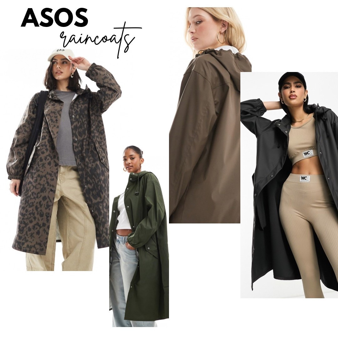 ASOS rain coats!!

#LTKSeasonal