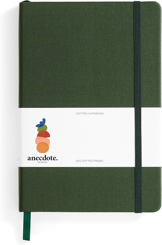 ANECDOTE. Hardcover Dotted Journal with Thick 100 gsm Paper A5 size (8.3 inches x 5.4 inches) - D... | Amazon (US)
