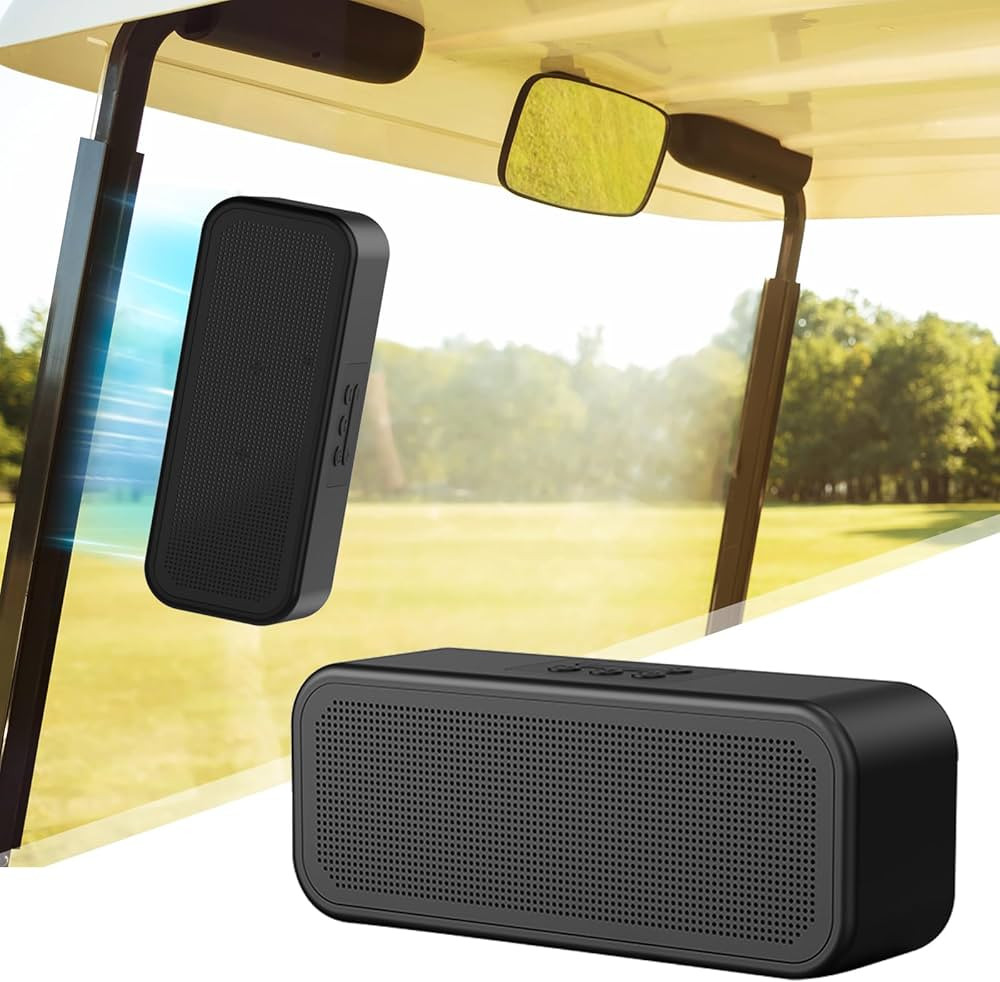 Golf Cart Speaker, Magnetic Golf Cart Speaker Bluetooth, Wireless Portable Speakers TWS Stereo Lo... | Amazon (US)