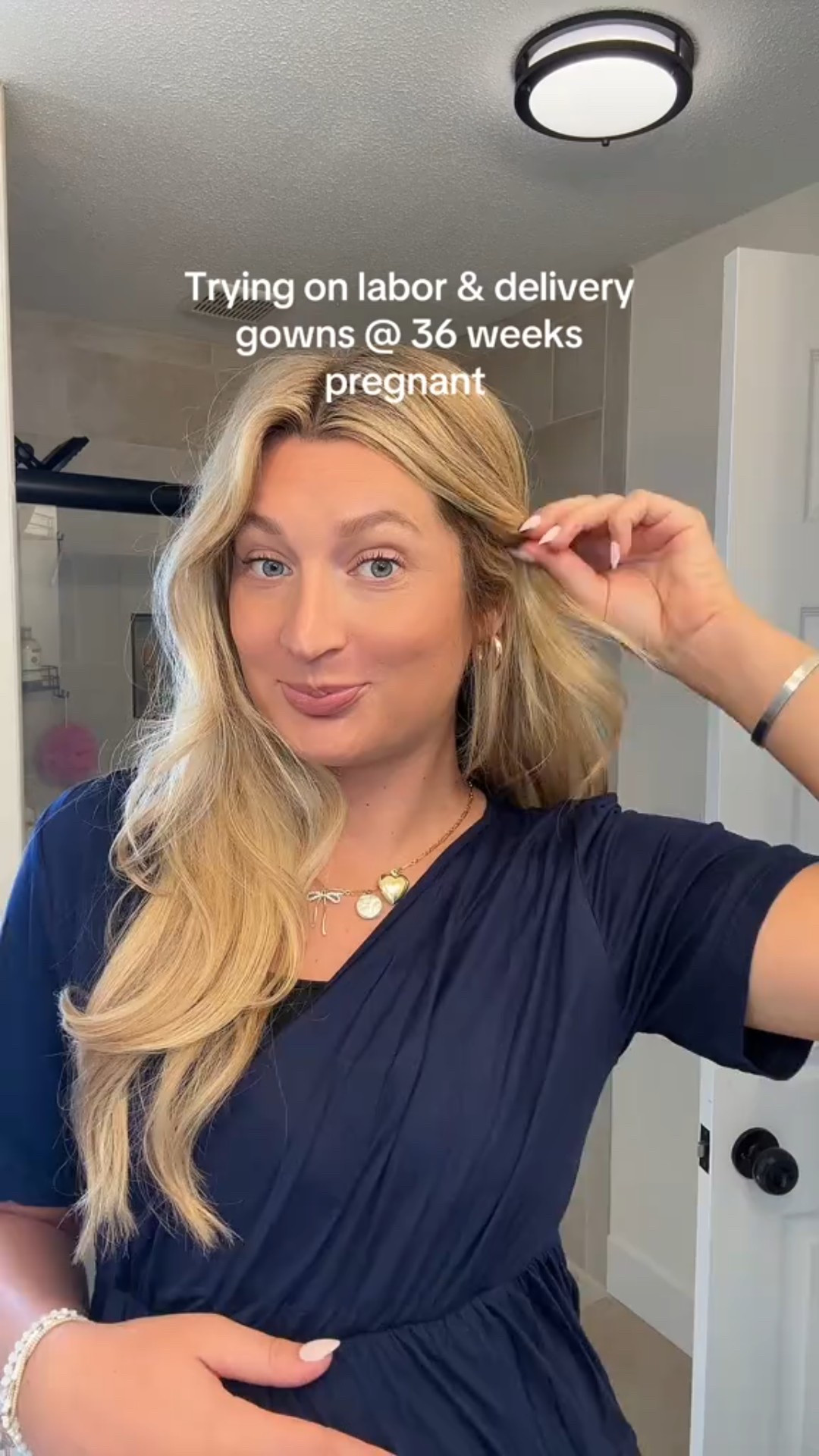 Hospital bag checklist, nursery friendly, labor and delivery gown 

#LTKFindsUnder50 #LTKBaby #LTKBump