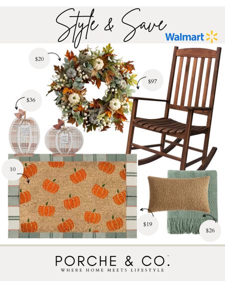Style & Save, Fall front porch decor, Fall front porch styling. 
#visionboard #moodboard #porcheandco

#LTKSeasonal #LTKhome #LTKstyletip