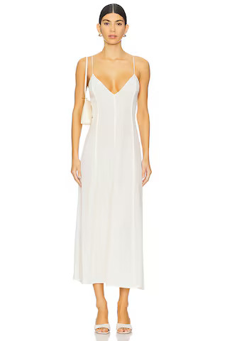 EAVES Imani Maxi Dress in Ivory from Revolve.com | Revolve Clothing (Global)