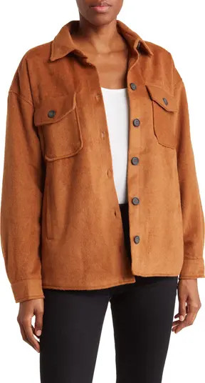 Thread & Supply Brushed Shirt Jacket | Nordstromrack | Nordstrom Rack