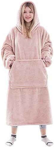Waitu Wearable Blanket Sweatshirt for Women and Men, Super Warm and Cozy Giant Blanket Hoodie, Th... | Amazon (US)
