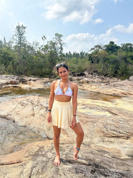 Cutie amazon swim with a tennis skirt for a tropical hike to a watering hole! #Founditonamazon #amazonfashion #inspire

#LTKStyleTip #LTKTravel #LTKSwim
