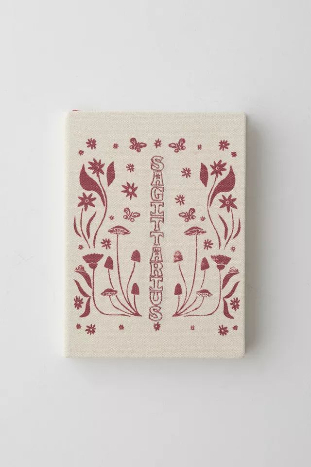 Sagittarius Zodiac Embroidered Journal | Urban Outfitters (US and RoW)