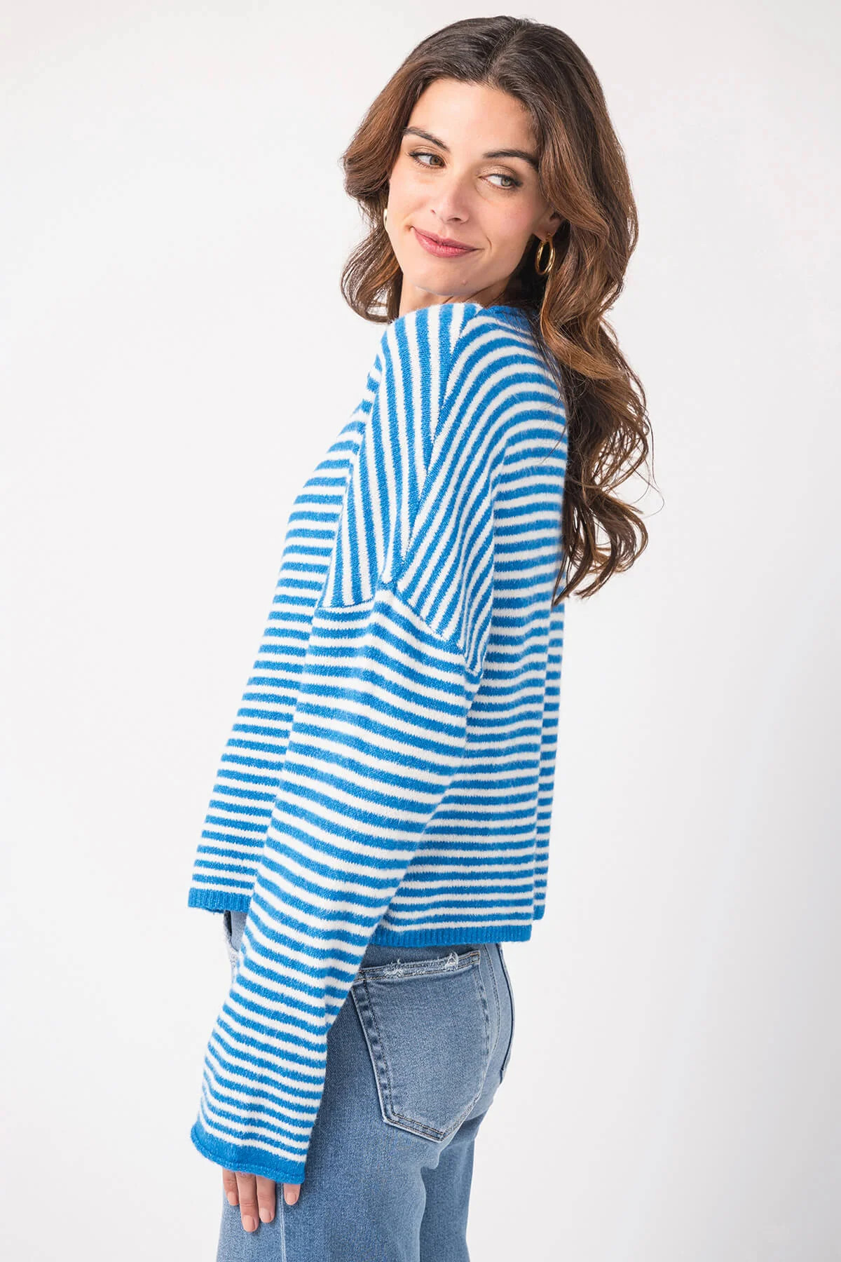 Things Between Striped Piper Cardigan | Social Threads