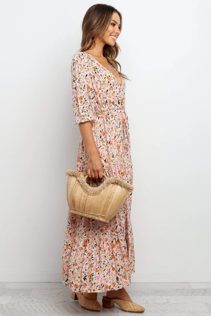 Kelda Dress - Beige | Petal & Pup (US)