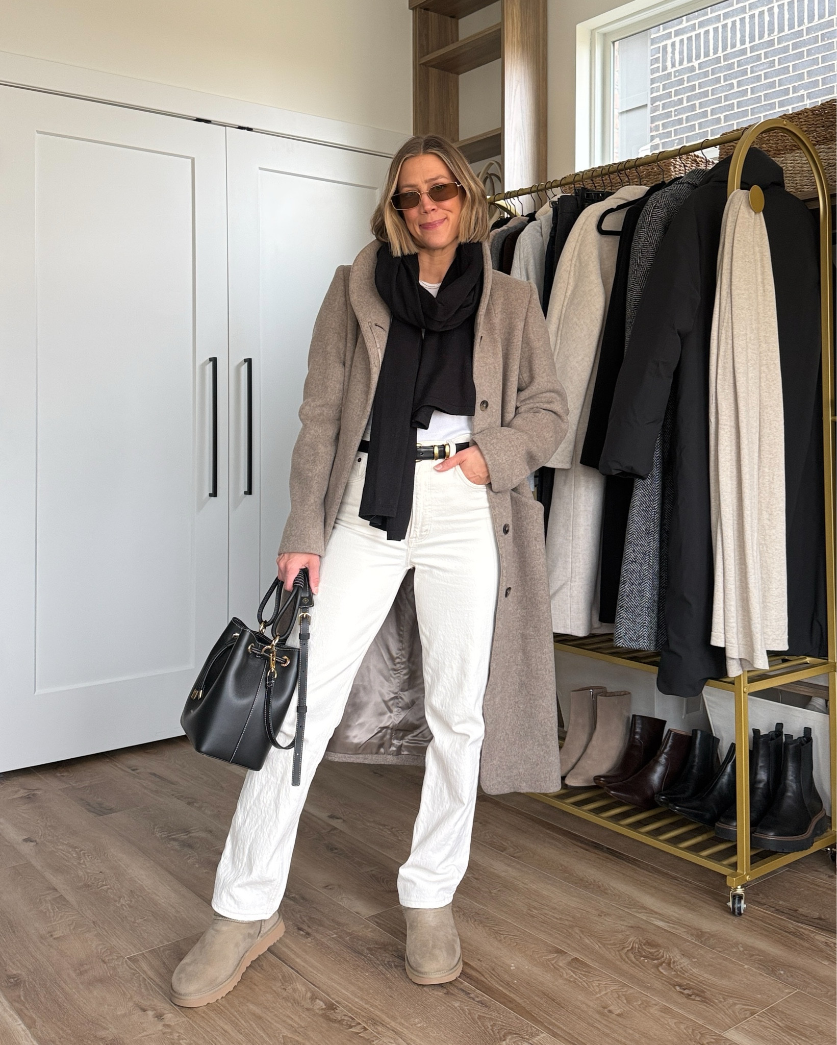 Wearing small long sleeve, small belt, 26/regular jean, small coat, boots tts

#LTKOver40 #LTKFindsUnder100 #LTKStyleTip