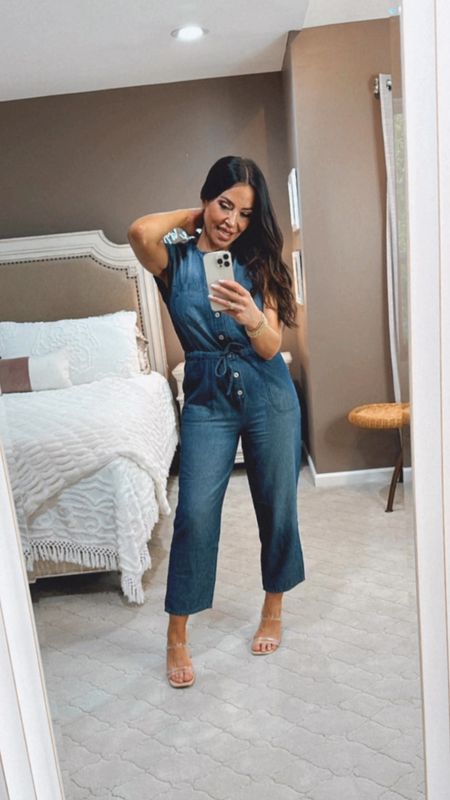 Denim jumpsuits are everything this season! I love this one because it’s sleeveless and comfy. The price is fantastic too. ☺️
#walmart #walmartfashion #affordablefashion #denimjumpsuit #fashionover40 #fashionover50

#LTKStyleTip #LTKOver40 #LTKFindsUnder50