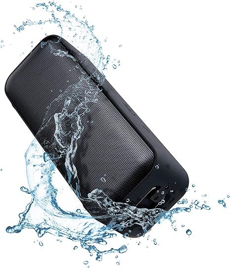 QFX BT-ZX1 10+ Watt TWS Bluetooth IPX7 Waterproof Certified Rechargeable Portable Speaker with Pu... | Amazon (US)