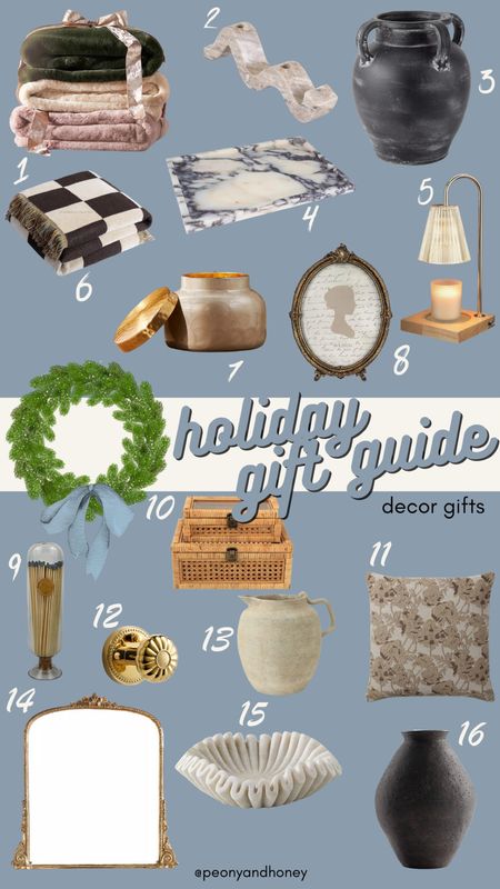 Shop this holiday Christmas gift ideas for the home decor lover on your shopping list!  They’ll love any of these trendy home accents!  #homedecor #giftguide #holidaygifting #giftideas #giftsforher #giftsforwomen #homegifts

#LTKHoliday #LTKhome #LTKGiftGuide
