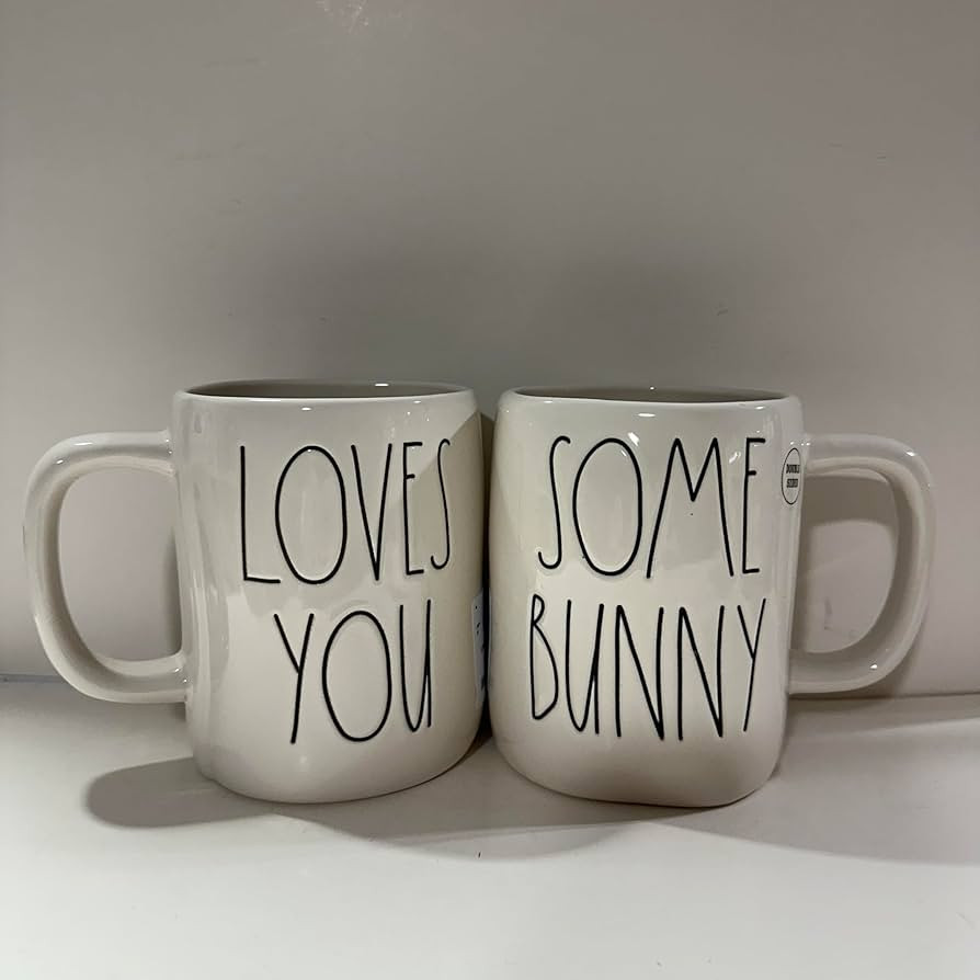 Rae -EASTER Coffee Mug and Product Series 2- Dunn By Magenta (SOME BUNNY LOVES YOU Mug) | Amazon (US)