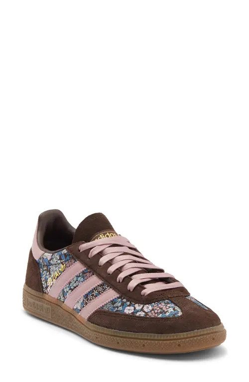 adidas Handball Spezial Sneaker in Coffee/mauve/gum5 at Nordstrom | Nordstrom