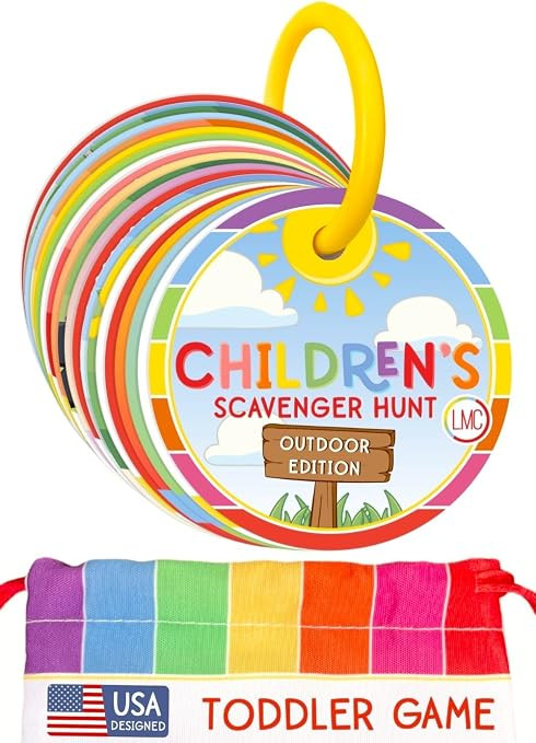 Children's Scavenger Hunt: Outdoor Edition | Toddler Activities | Games for 2, 3 Year Old's & Up ... | Amazon (US)