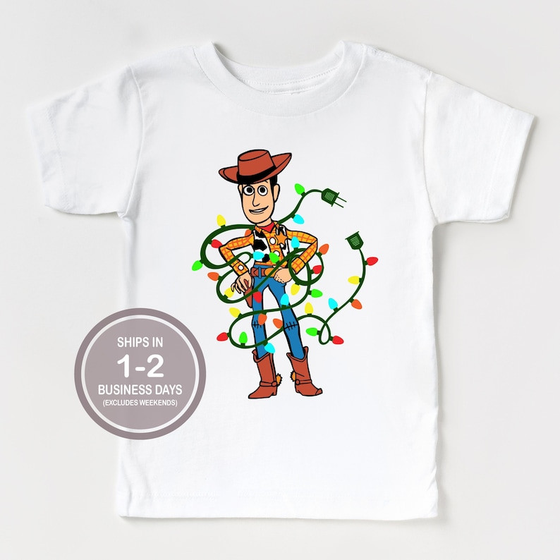 Woody Toy Story Christmas Shirt, Kids Disney Christmas Shirt, Mickey's Very Merry Christmas Party... | Etsy (US)