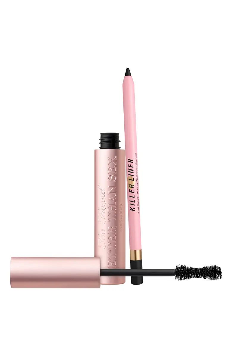 Full Size Better Than Sex Volumizing Mascara & Killer Liner Eyeliner Set | Nordstrom | Nordstrom