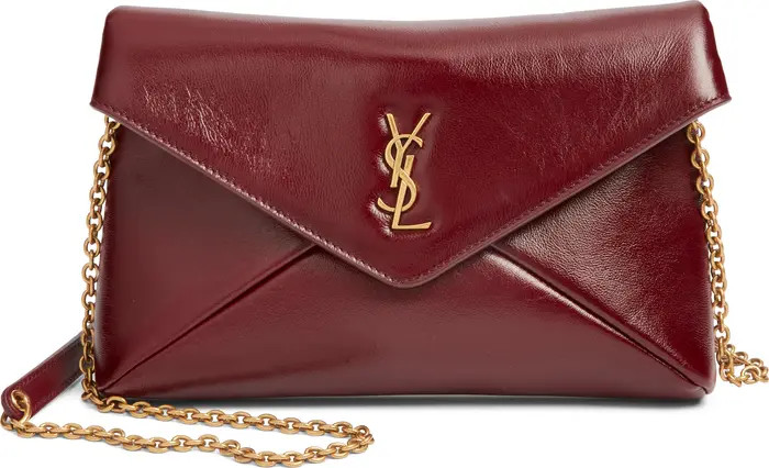 Small Cassandre Leather Shoulder Bag | Nordstrom