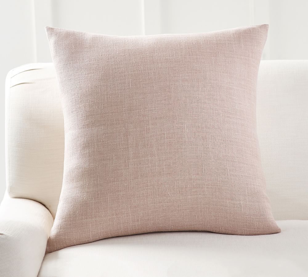 Belgian Linen Pillow Cover | Pottery Barn (US)