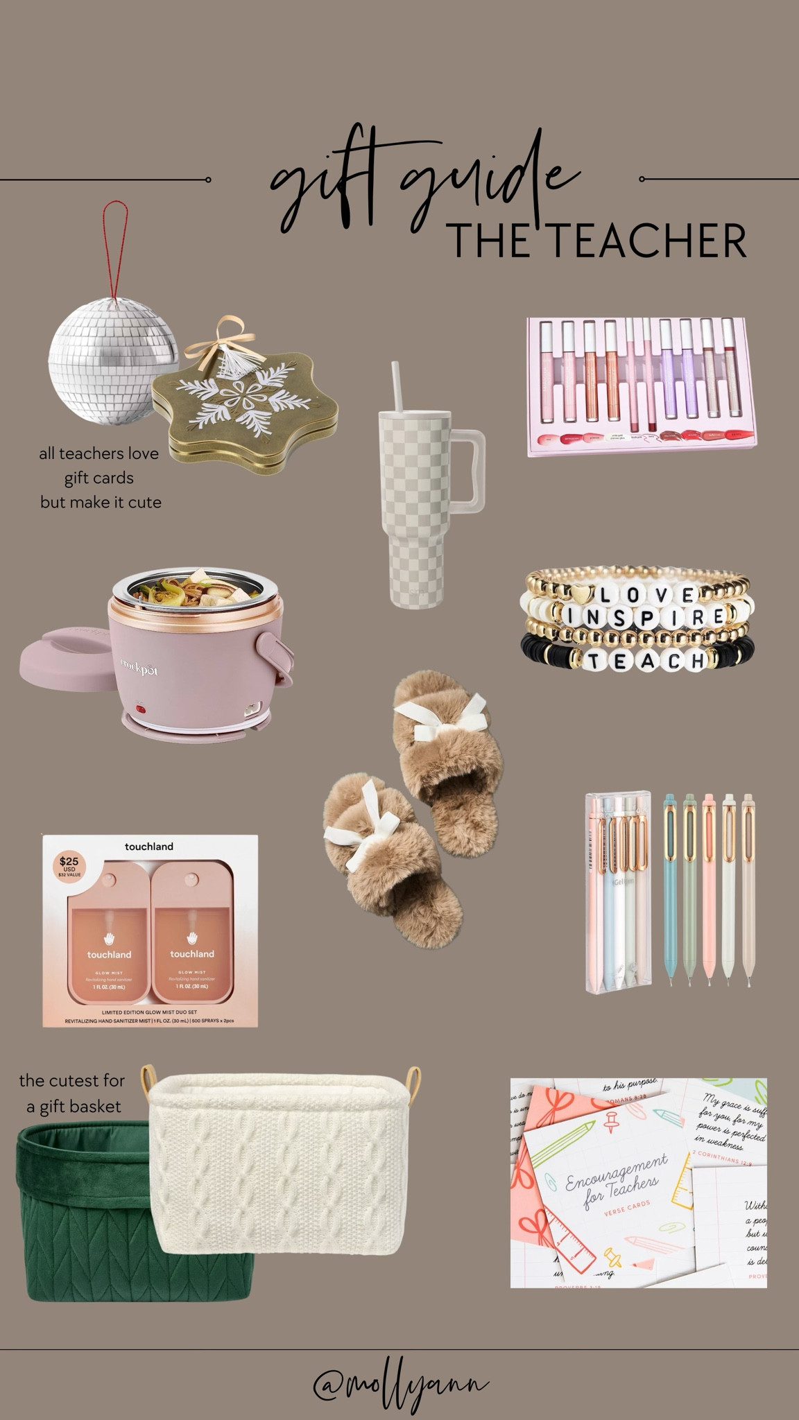 Christmas Gift Guide Time!! 🎄 
Teacher 🍎 guide. 



#LTKGiftGuide #LTKFindsUnder50 #LTKHoliday