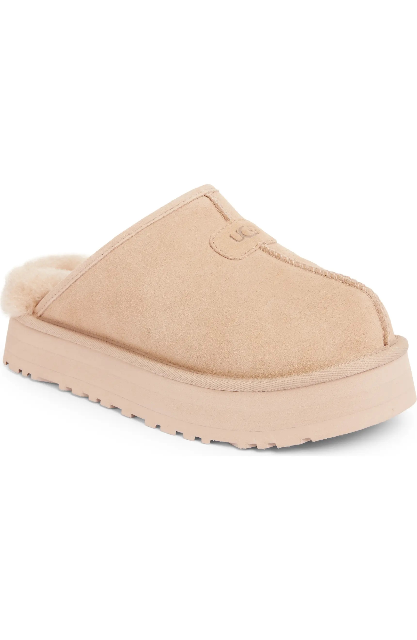 UGG® Discoquette Genuine Shearling Slide Slipper | Nordstrom | Nordstrom