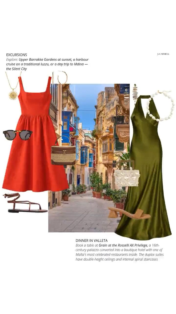 Okay but… why is no one talking about Malta? 🇲🇹✨

While everyone’s headed back to the usual spots, this tiny Mediterranean island is quietly having a major moment—think the bluest water, incredible food, and endless history (and yes, it’s officially trending for 2026 👀).

And if you’re doing Malta, you’re doing it right—Sicily is just a quick hop away, so we’re turning it into a full 10-day, multi-stop dream itinerary with one sailing day you’ll never forget.

Save this for your next trip and tap to shop the looks I’d pack for it all. 🤍🌊#Malta #SicilyTravel #EuroSummer #TravelStyle #VacationInspo #LTKFinds
 

 

#LTKTravel #LTKootd #LTKOver40 #LTKTravel