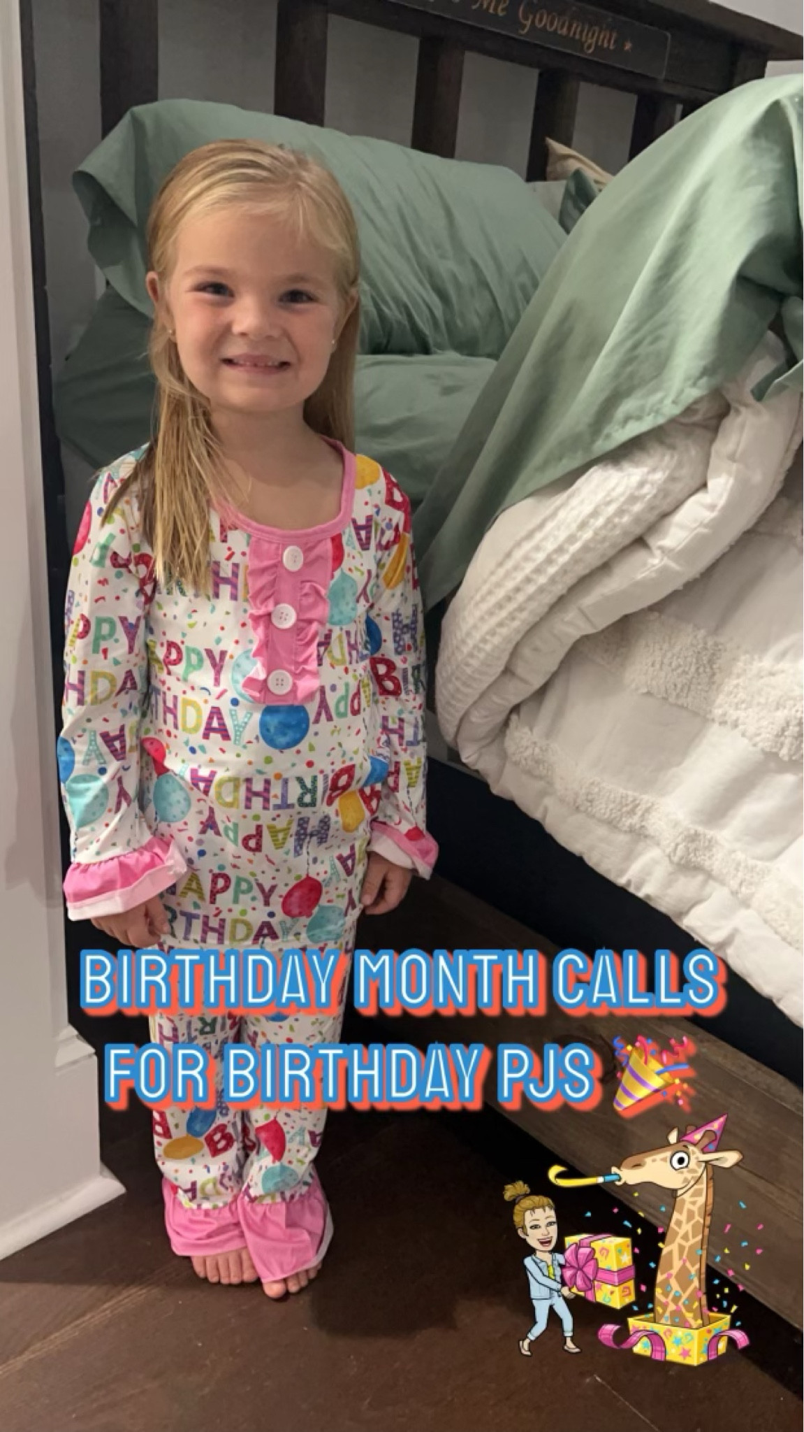 Birthdays always call for birthday PJs! 🎂 🎉 

#LTKFindsUnder50 #LTKStyleTip #LTKKids