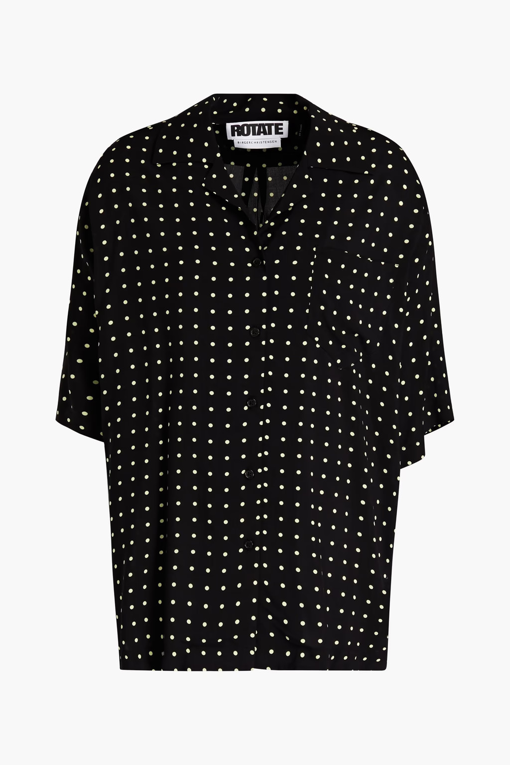 Avery polka-dot ECOVERO shirt | The Outnet (UK and Europe)