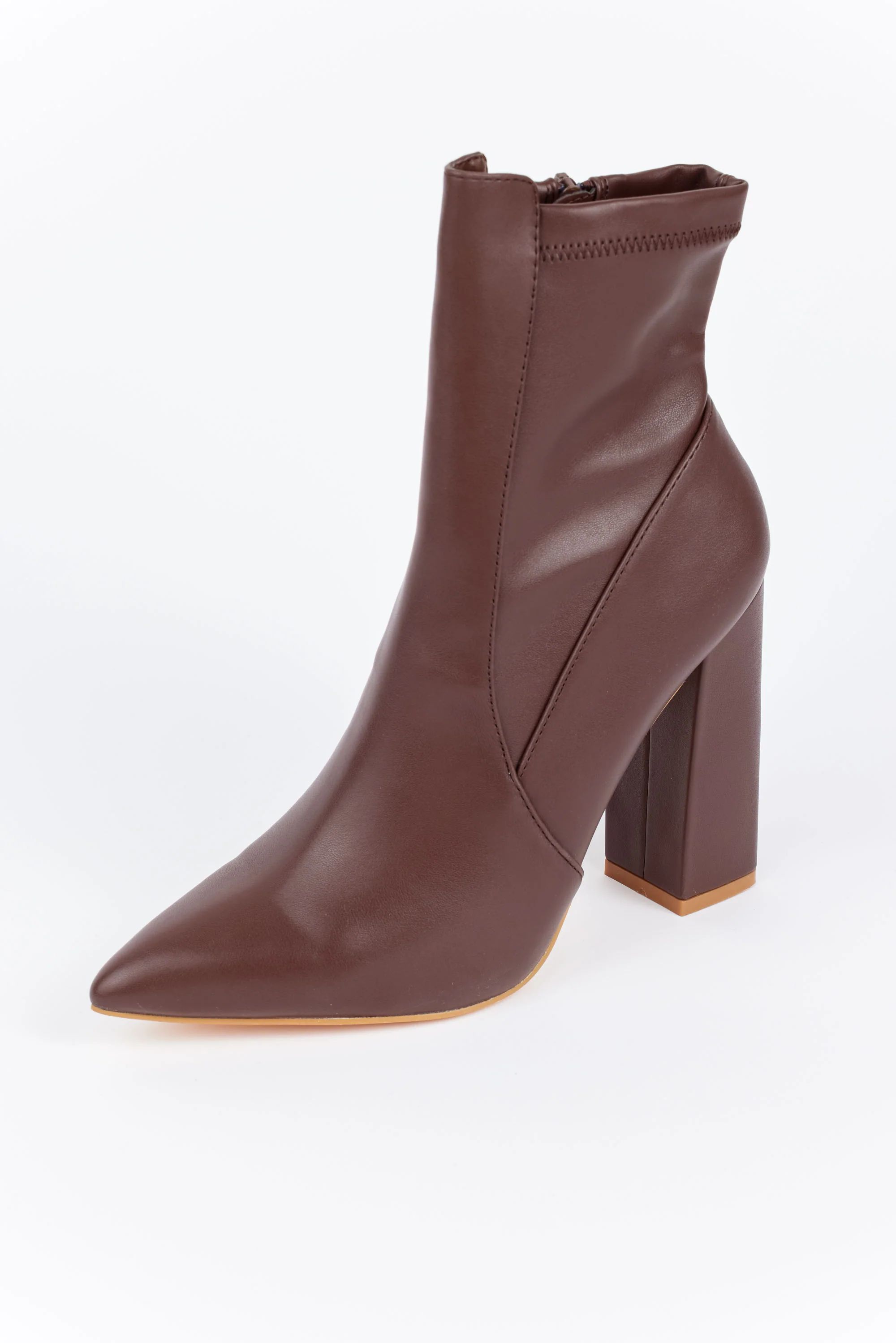 Maddie Booties- Brown | Avara